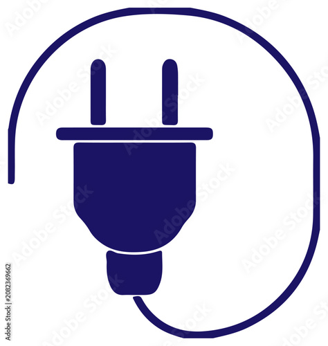 plug icon simple icon. Vector ICON all icon Viktor.
