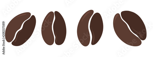 collection coffee beans icon