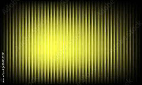 Yellow Vertical Stripes with Gradient Glow Background abstract gold