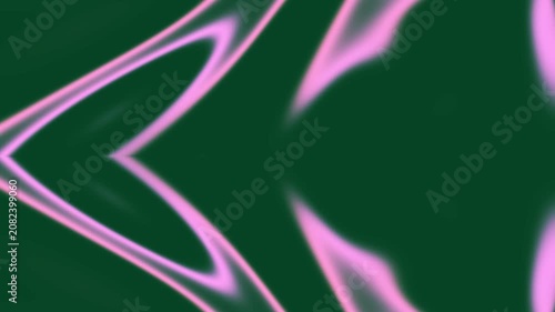 Abstract Green Pink Blur.