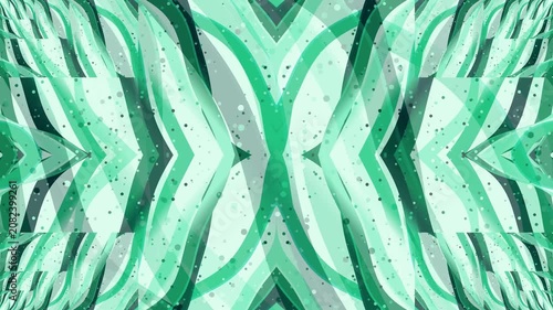 Abstract Green Pattern.