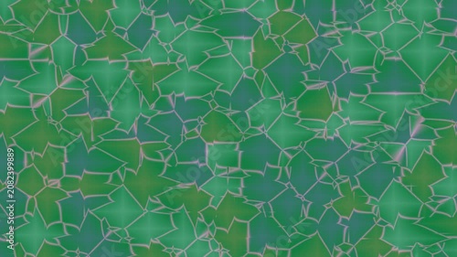 Abstract Green Shapes. (2)