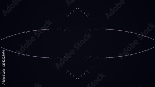 Abstract lights effect.
