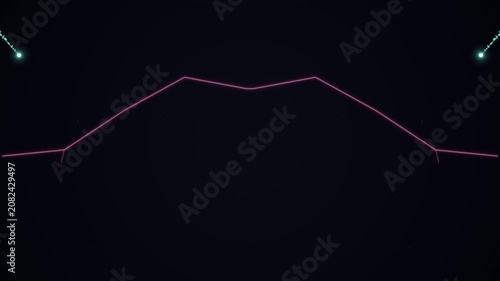 Abstract Lights in the Dark.