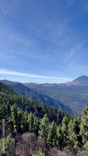 Blick auf den Pico de Teide auf Teneriffa
