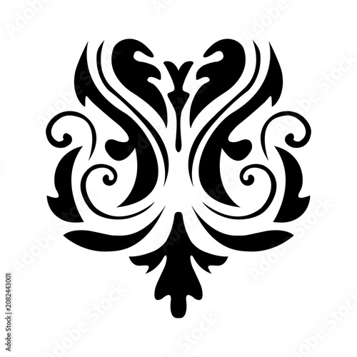 abstract floral design