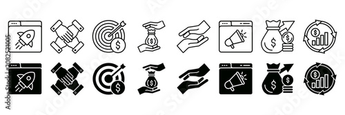 фотографія Communication icon set