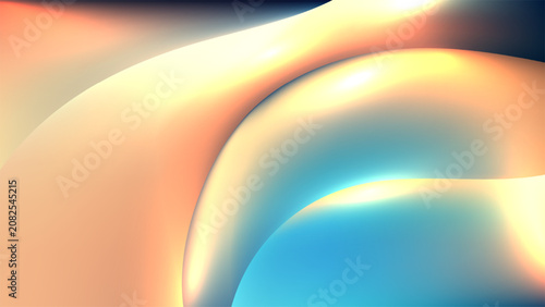 Abstract 3D background with...