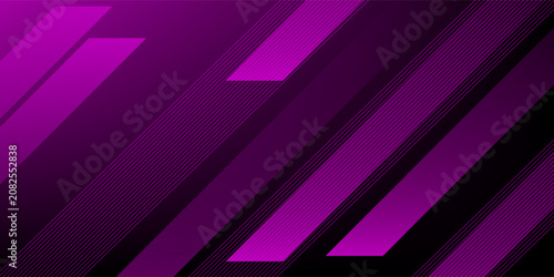 Abstract purple background with dynamic diagonal stripes and speed lines.