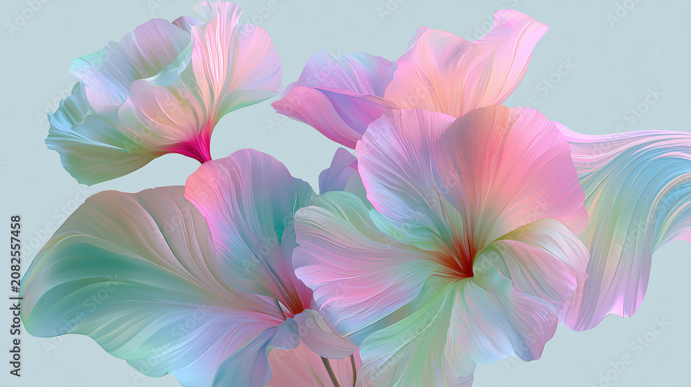 Fototapeta premium abstract flower background