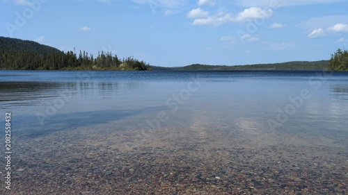 The Bluehill Pond on the Goowiddy Path Trail in the Terra-Nova National Park (Traytown, Newfoundland, Canada)