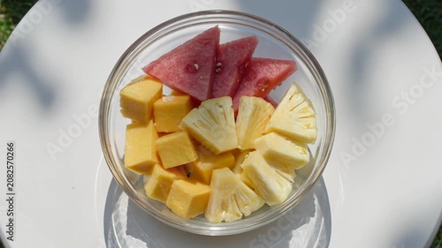 Fresh summer fruit snack recipe ideas