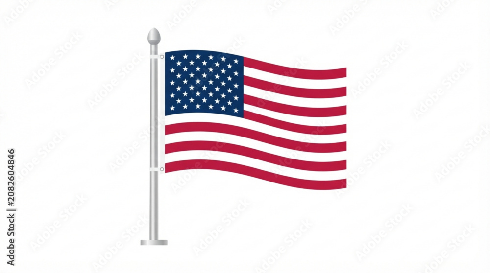 Fototapeta premium Usa flag