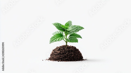 New life sprouting from earth a symbol of hope