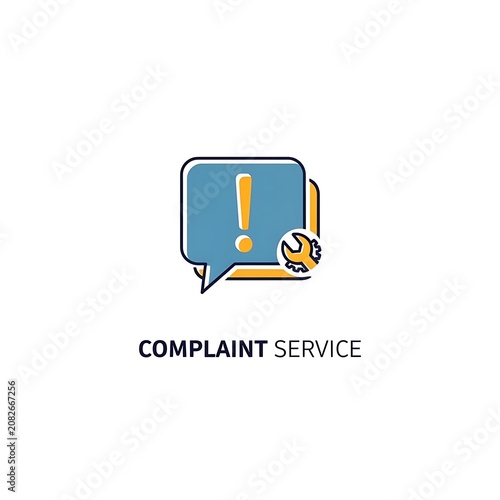 Customer complaint service mailbox illustration.