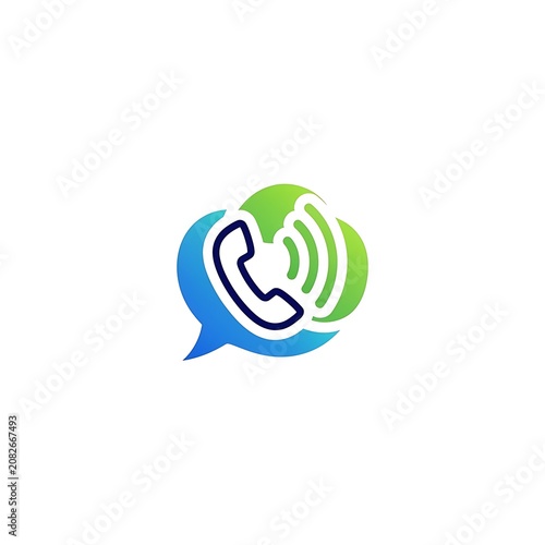 Recycling symbol with green arrow and blue border.