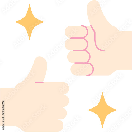 Tableau sur toile Encouragement Illustration