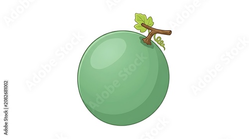 Golden key unlocking a green globe sphere.