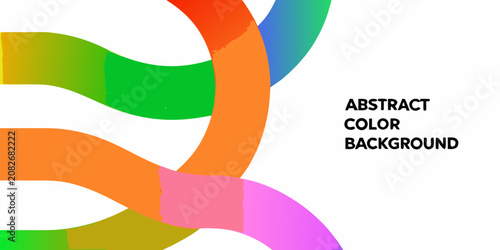 abstract color background with modern fluid vector art graphic design pattern shapes curves lines vibrant dynamic contemporary visual composition minimalist aesthetic