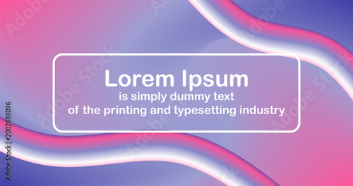 Fluid Shapes Background Vibrant Gradient Abstract Curve Paths Cover for Brochure Magazine Poster Business Presentation Template