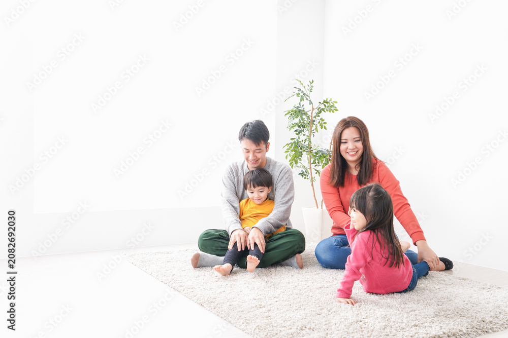 Fotografie 幸せなファミリー