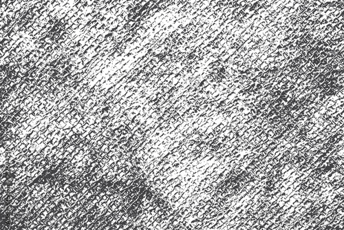 Abstract black and white grunge background . Monochrome vector texture