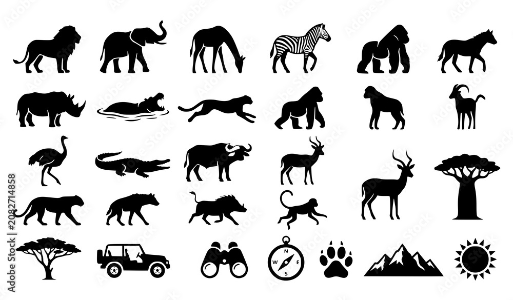 Fototapeta premium Title: Classic Motorcycle Rider Vector Set with Vintage Bikers and Retro Motorbike Characters