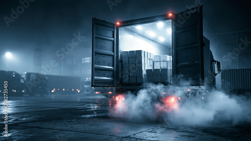 Night Delivery in Fog: A la...
