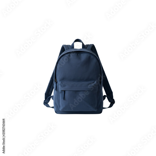 Blue backpack for school or travel