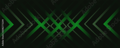 Green and dull green arrows pointing to the right emphasis on a topic presentation background