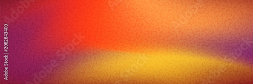 Obraz na plátně Dreamlike sunset background with luminous gradient blending red, orange and pink, velvety texture and soft light