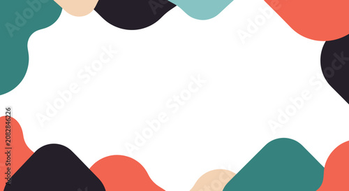 Professional Abstract Blue Geometric Wave Design Background for Corporate Business Identity and Web