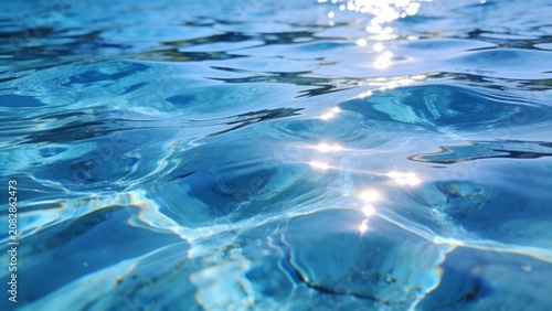 blue water surface