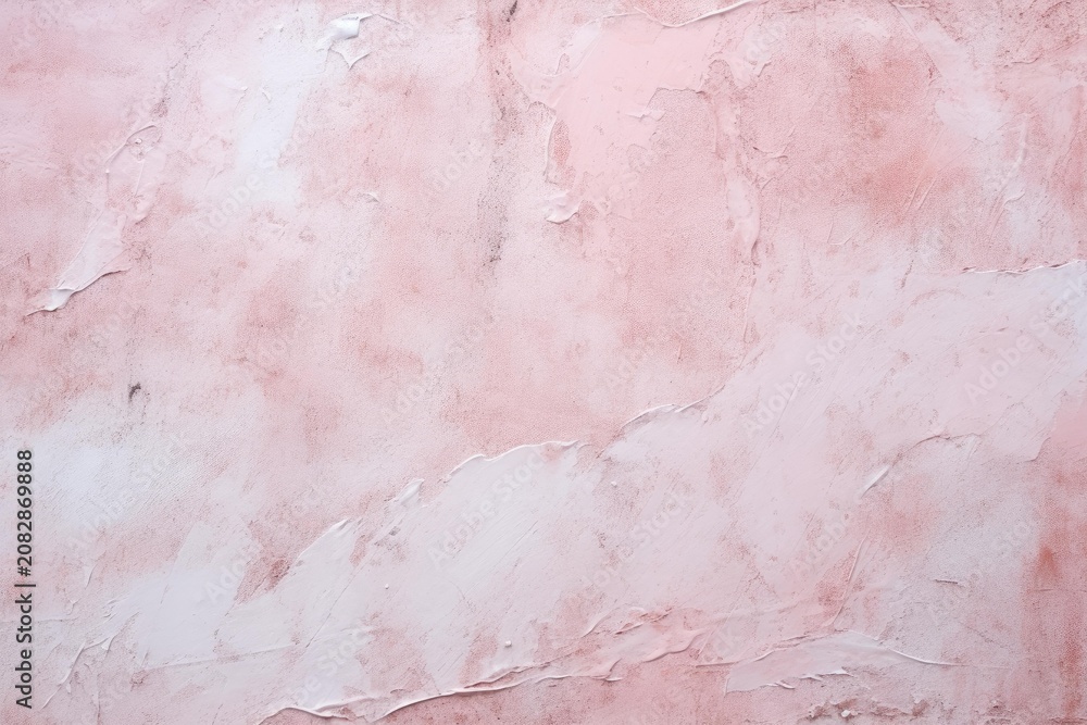 Fototapeta premium Pink plaster texture presenting an artistic, abstract, and grunge background
