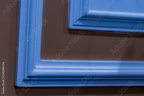 A Blue photo frame