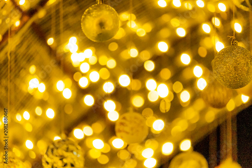 Decorative of lighting in Christmas
