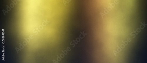 Obraz na plátně Shimmering gold and dark gradient background with a subtle grainy texture, creat