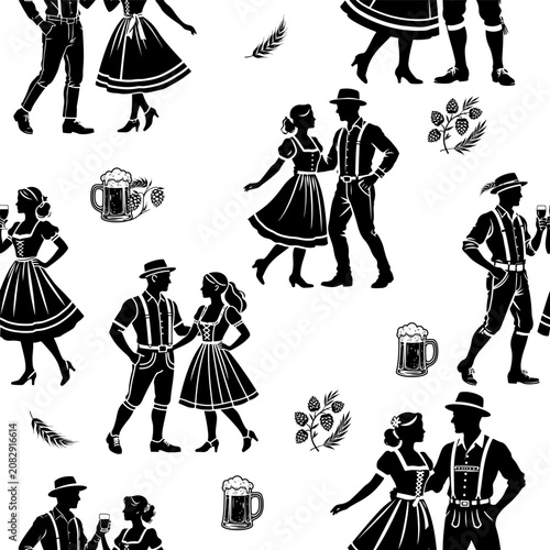 Canvastavla A couple is dancing