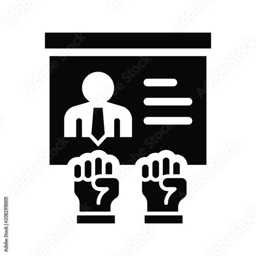 фотографія caucus solid icon illustration vector graphic.eps