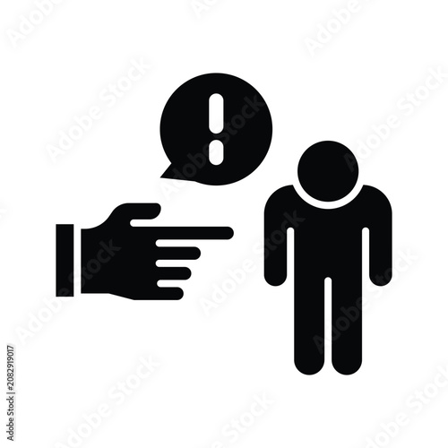  coercion solid icon illustration vector graphic.eps