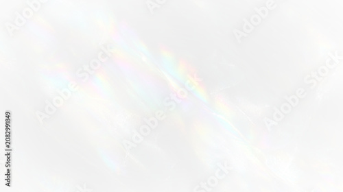 Crystal Rainbow Light Effect PNG with Diamond Reflection, Optical Prism and Bright Glow