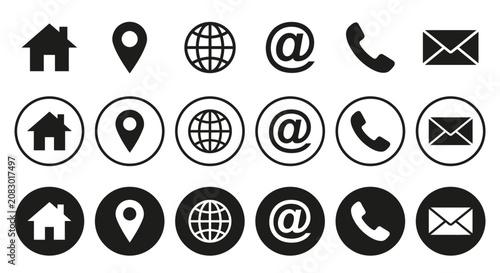 Foto Vector Set of Zodiac Signs and Astrology Symbols in Orange Circular Icon Buttons