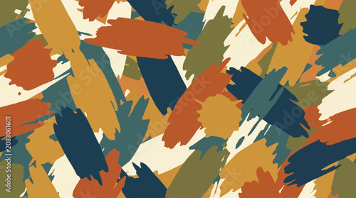 Gouache Paint Texture Background Illustration