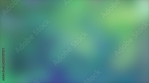 Blurry green and blue abstract background texture