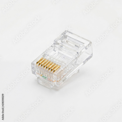 Generic infrared receiver diode component isolated on white.