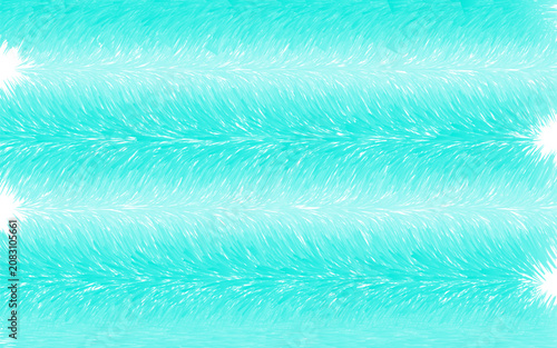 Abstract Colorful Brush Stroke Texture Background. Abstract horizontal lines of aqua and white feathery texture background teal