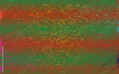 Abstract Colorful Brush Stroke Texture Background. Abstract textured background with diagonal red and green scribbled lines vector illustration