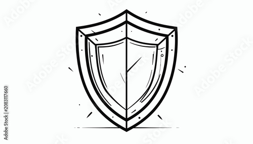 Photos Shield Icon Protection Security Symbol.