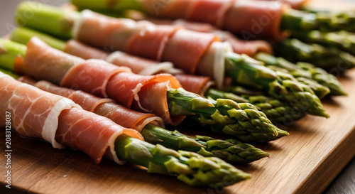 Fresh Spring Asparagus and Prosciutto Platter