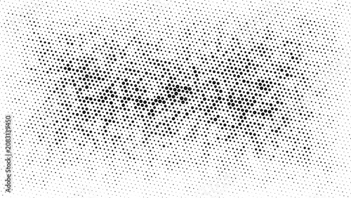 Black linear vertical halftone dots background abstract dot gradient pattern ...